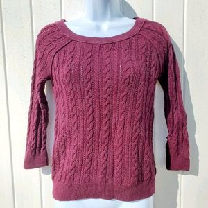 American Eagle Purple Sweater